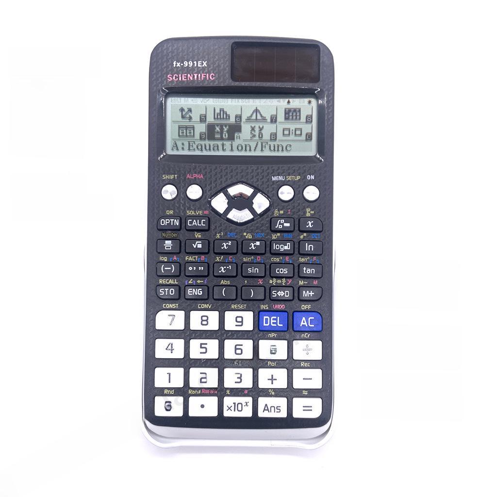 991EX Multi-Function Calculator - 552 Functions for Complex Statistics, Matrix, Vector, and Equation Solutions Blue
991EX Multi-Function Calculator - 552 Functions for Complex Statistics, Matrix, Vector, and Equation Solutions Blue