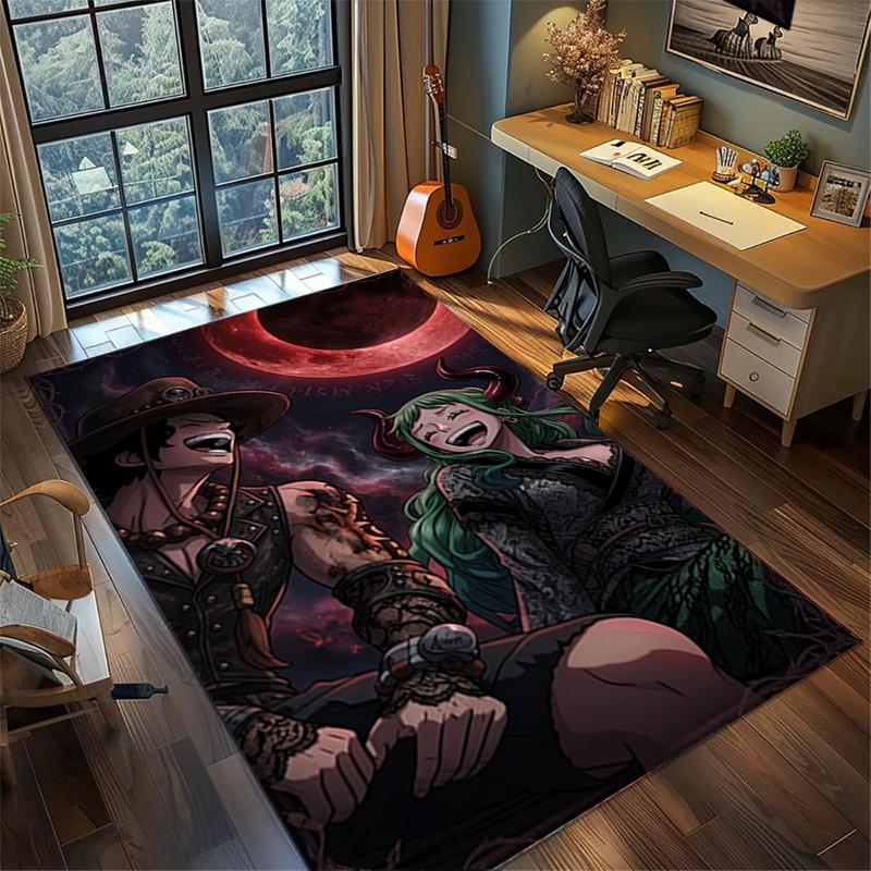 ONE PIECE Soft Large Area Rug Non Slip Washable Floor Mat Gamer Bedroom Home Decor kwq49 60x90cm
ONE PIECE Soft Large Area Rug Non Slip Washable Floor Mat Gamer Bedroom Home Decor kwq49 60x90cm