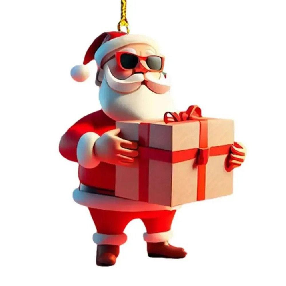 Акрилові мультиплікаційні Санта-Клауса, різнокольорові підвіски, подарункові різдвяні прикраси 5
Акрилові мультиплікаційні Санта-Клауса, різнокольорові підвіски, подарункові різдвяні прикраси 5