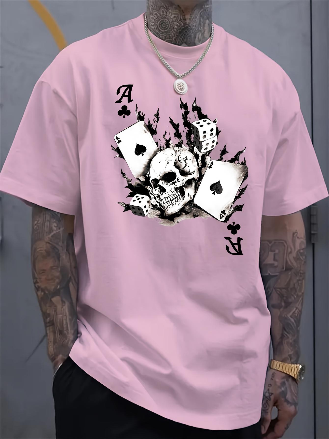 Men s Summer Trendy Creative Poker A Printed Round Neck Short Sleeve Cotton Large Size High Quality T-shirt 4XL
Men s Summer Trendy Creative Poker A Printed Round Neck Short Sleeve Cotton Large Size High Quality T-shirt 4XL