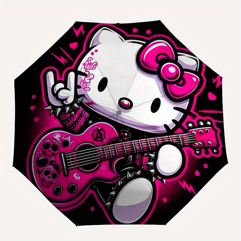 1pc Hello Kitty Rock Star Automatic Umbrella 8-Bone Design Compact Gear for Outdoor Travel, Perfect Gift for Friends yy250821058
1pc Hello Kitty Rock Star Automatic Umbrella 8-Bone Design Compact Gear for Outdoor Travel, Perfect Gift for Friends yy250821058