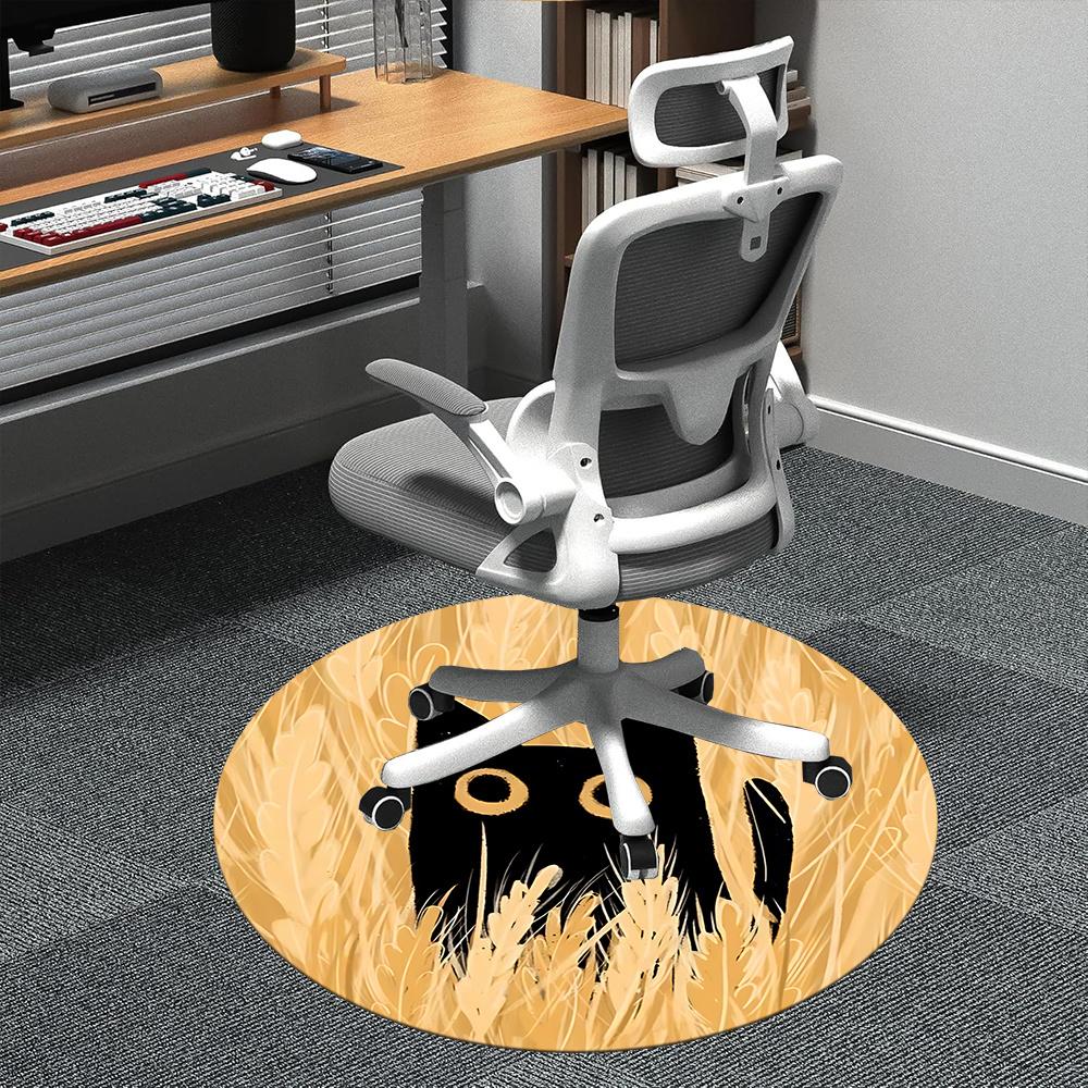 1pc Cat Grass Office Round Area Rug, Indoor Mat Suitable ForOffice, Under Office Chairs Bedroom Living Room Home Decor, Room Deco u41 80cm by 80cm
1pc Cat Grass Office Round Area Rug, Indoor Mat Suitable ForOffice, Under Office Chairs Bedroom Living Room Home Decor, Room Deco u41 80cm by 80cm