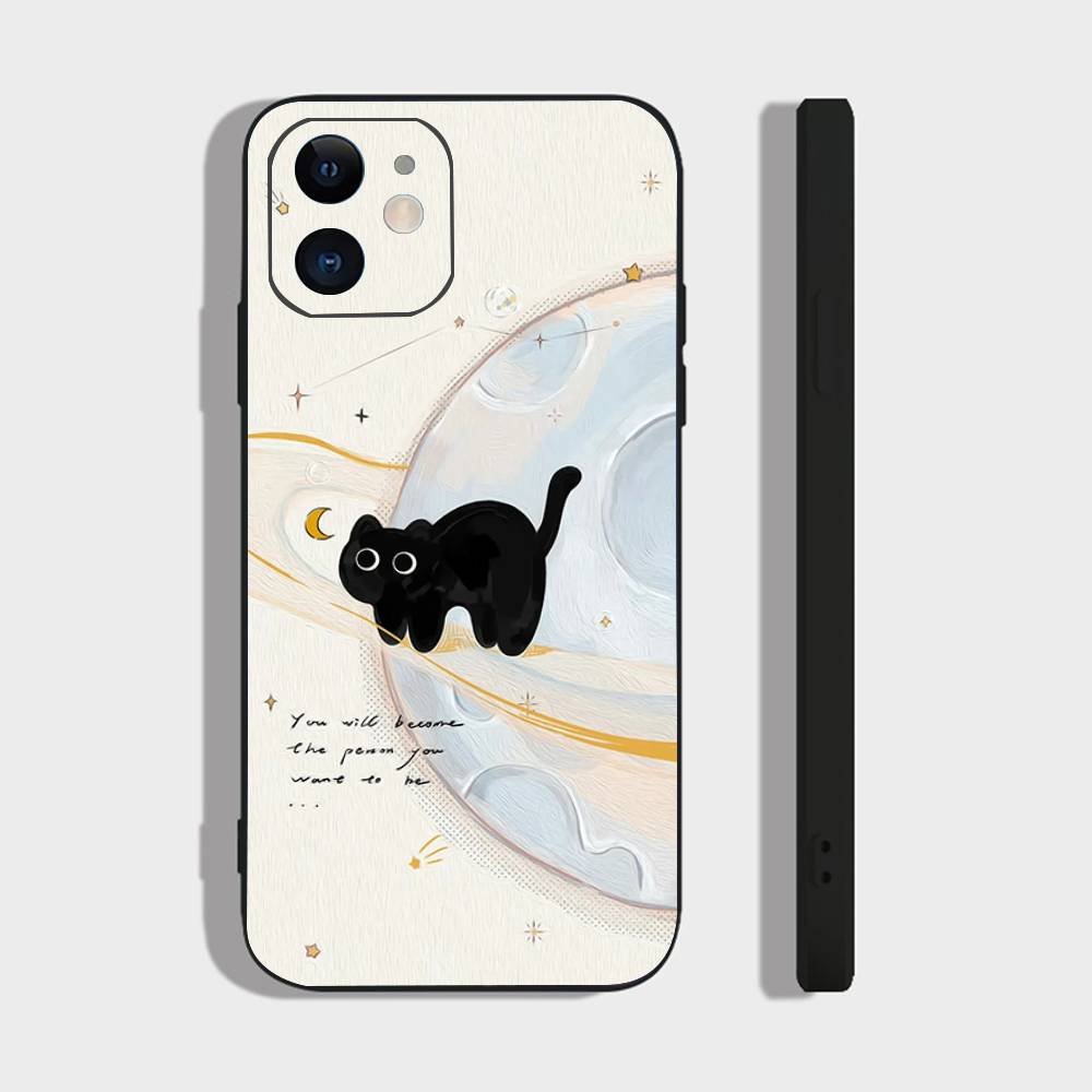 Cute Little Cat Phone Case For IPhone 17 Air 16 15 14 13 Pro Max 11 12 Black Silicone Cover IPHONE 14
Cute Little Cat Phone Case For IPhone 17 Air 16 15 14 13 Pro Max 11 12 Black Silicone Cover IPHONE 14
