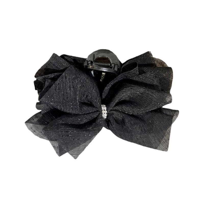 Colorful Barrette Bowknot Grab Clip Accessory Lace Tulle Butterfly Bows Headwear Ponytail Hairpin for Women and Girl чорний
Colorful Barrette Bowknot Grab Clip Accessory Lace Tulle Butterfly Bows Headwear Ponytail Hairpin for Women and Girl чорний