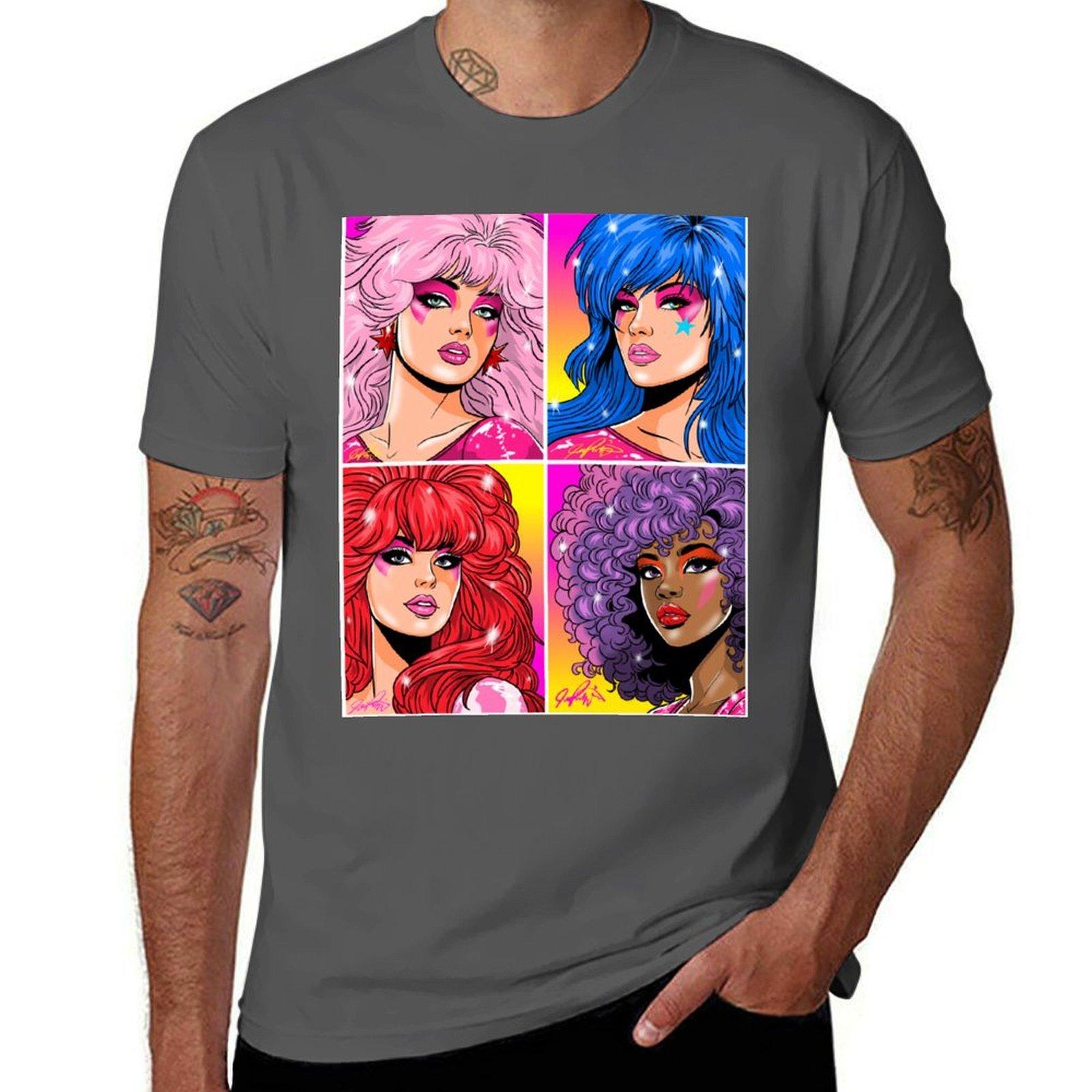 Jem and the Holograms TShirt Work Short Sleeve Cotton Top 4XL
Jem and the Holograms TShirt Work Short Sleeve Cotton Top 4XL