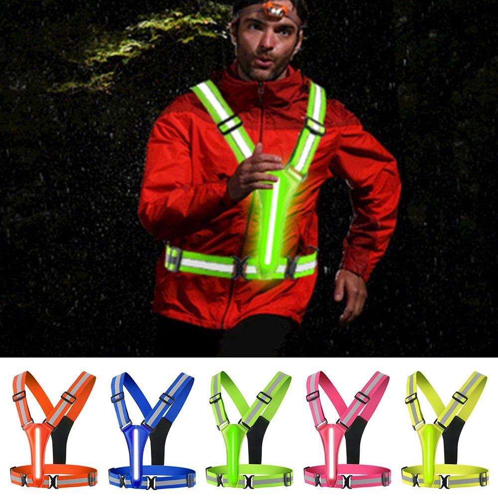USB Charging LED Reflective Vest Multicolor Warning Clothing Creative Reflective Straps
USB Charging LED Reflective Vest Multicolor Warning Clothing Creative Reflective Straps