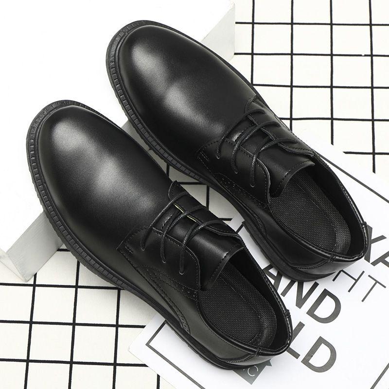 Чоловічі універсальні водонепроникні шкіряні повсякденні чорні робочі та кухарські туфлі, стиль Мартін з льоном у корейському стилі. 39
Чоловічі універсальні водонепроникні шкіряні повсякденні чорні робочі та кухарські туфлі, стиль Мартін з льоном у корейському стилі. 39