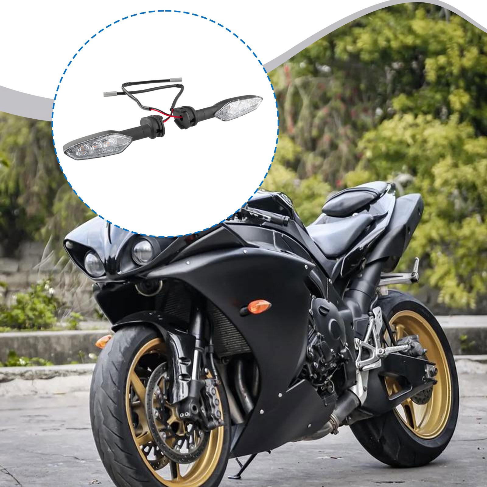 Motorcycle Turn Signal Blinker Light Plug and Play Easy Install for Yamaha Models Visibility
Motorcycle Turn Signal Blinker Light Plug and Play Easy Install for Yamaha Models Visibility