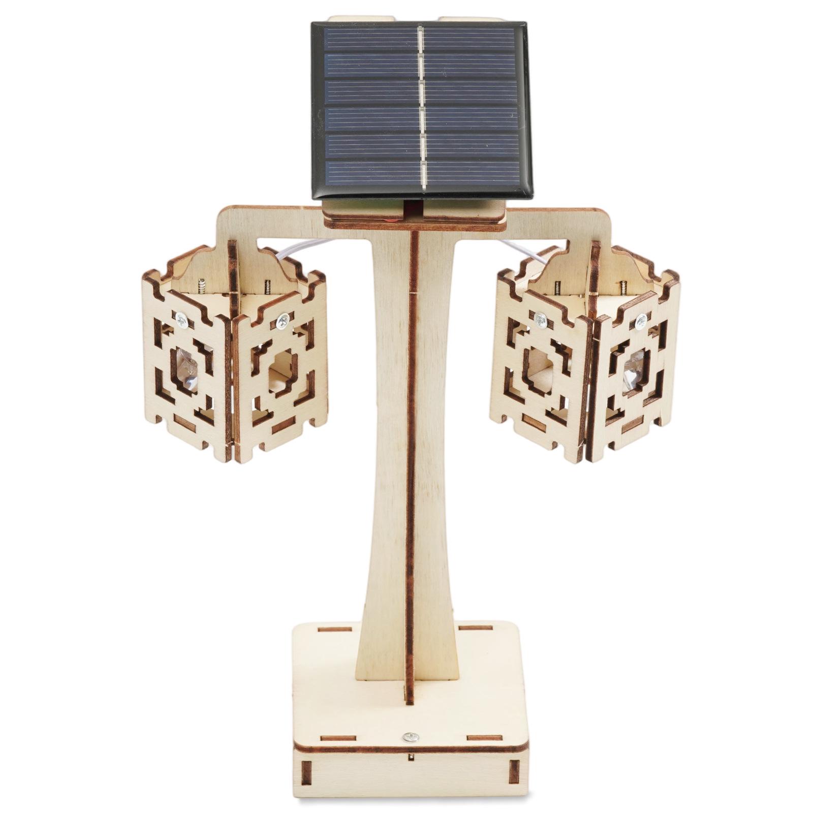 DIY Solar-Powered Light-Controlled Street Lamp STEM Model Kit
DIY Solar-Powered Light-Controlled Street Lamp STEM Model Kit