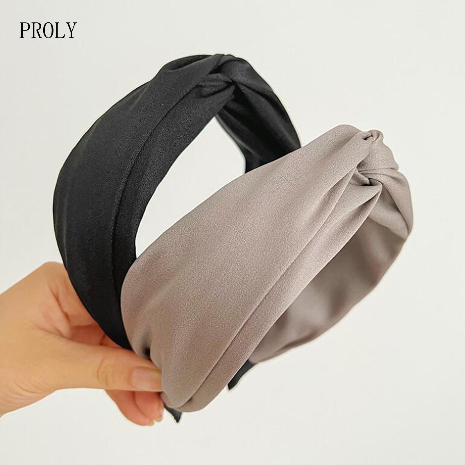 PROLY New Fashion Women Headband Wide Side Cross Knot Hairband Solid Color Turban Girls Classic Headwear Hair Accessories
PROLY New Fashion Women Headband Wide Side Cross Knot Hairband Solid Color Turban Girls Classic Headwear Hair Accessories
