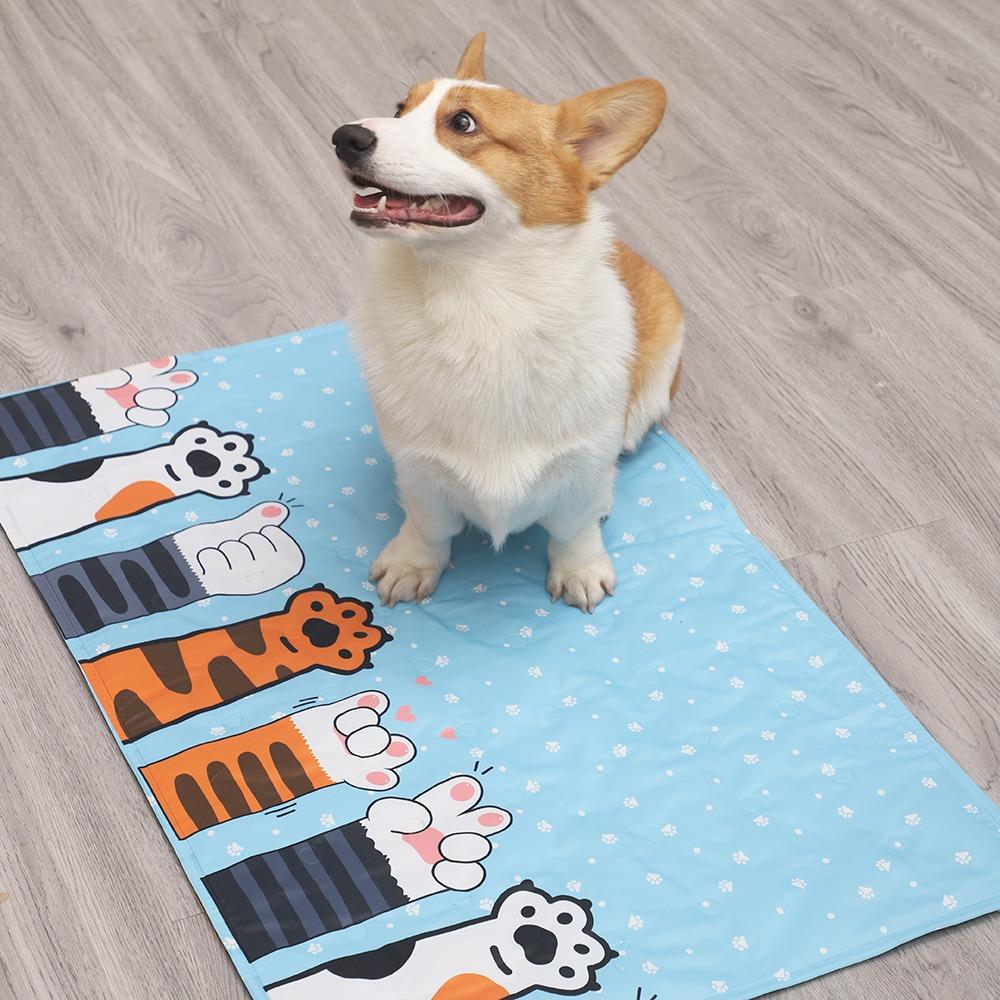 Cute Rectangle Reusable Cat Sleeping Mat Waterproof Dog Cushion Pet Ice Pad Dog Cooling Mat Cat Mat S-B
Cute Rectangle Reusable Cat Sleeping Mat Waterproof Dog Cushion Pet Ice Pad Dog Cooling Mat Cat Mat S-B