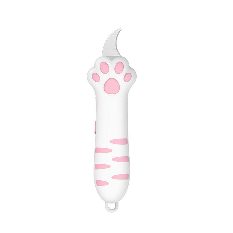 Cat-shaped Mini Portable Box-opening Knife, Durable, Cat Claw Design, Student Knife, Unsealing Knife, High Aesthetic Appeal
Cat-shaped Mini Portable Box-opening Knife, Durable, Cat Claw Design, Student Knife, Unsealing Knife, High Aesthetic Appeal