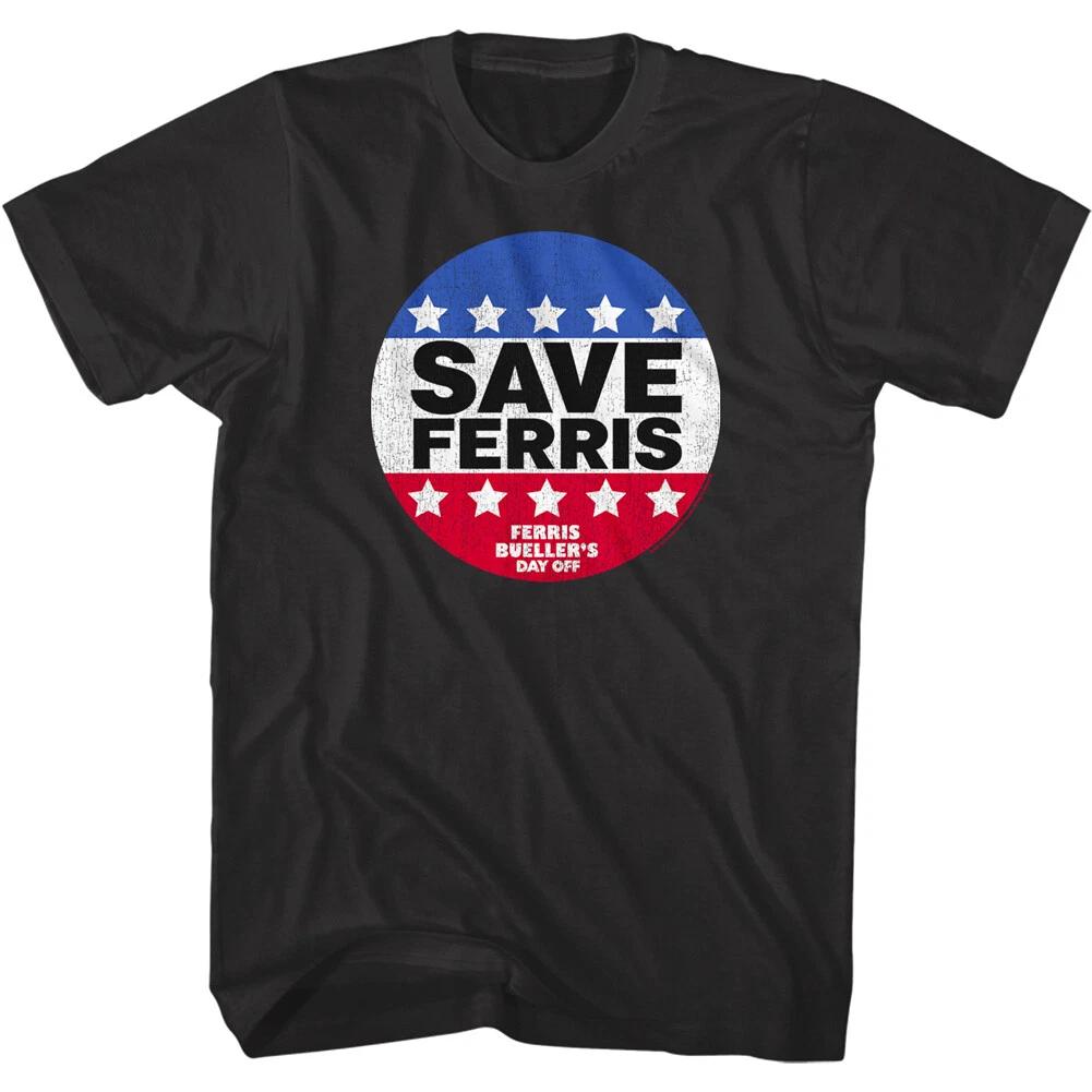 Ferris Bueller s Day Off SAVE FERRIS Button Men s T Shirt Vote Stars Comedy M
Ferris Bueller s Day Off SAVE FERRIS Button Men s T Shirt Vote Stars Comedy M