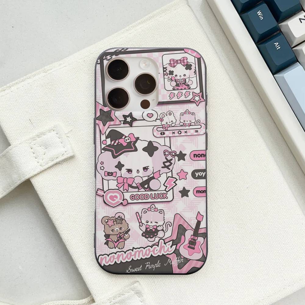 Popular Cute Dog N-Nonomochi Logo Phone Case For IPhone 17 16 15 14 13 12 11 Corrugated Frosted Soft Cover Anti-Slip iPhone 16 plus
Popular Cute Dog N-Nonomochi Logo Phone Case For IPhone 17 16 15 14 13 12 11 Corrugated Frosted Soft Cover Anti-Slip iPhone 16 plus