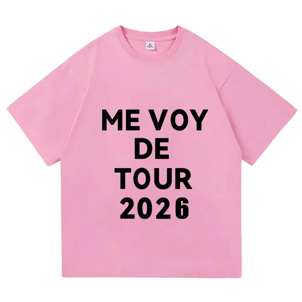 Rosalia ME VOY DE TOUR T-shirt Short Sleeve Cotton Female Tshirts O-neck Loose Casual Women Men T Shirt 3XL
Rosalia ME VOY DE TOUR T-shirt Short Sleeve Cotton Female Tshirts O-neck Loose Casual Women Men T Shirt 3XL
