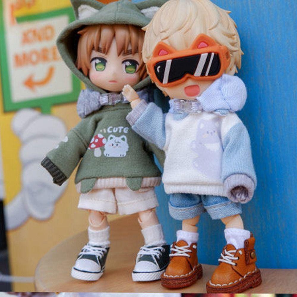 Толстовки ручной работы с животными, 6 стилей, наряды для кукол, новая толстовка для кукол, 1/11 куклы OB11/1/12 куклы BJD
Толстовки ручной работы с животными, 6 стилей, наряды для кукол, новая толстовка для кукол, 1/11 куклы OB11/1/12 куклы BJD