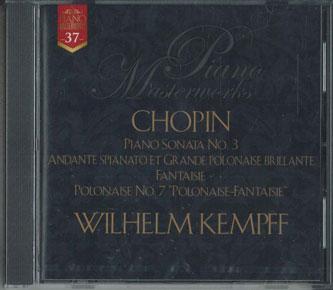 CD WILHELM KEMPFF - Chopin:piano Sonata No.3,fantasie,p DCU2537 DEUTSCHE Japan Classical Used
CD WILHELM KEMPFF - Chopin:piano Sonata No.3,fantasie,p DCU2537 DEUTSCHE Japan Classical Used