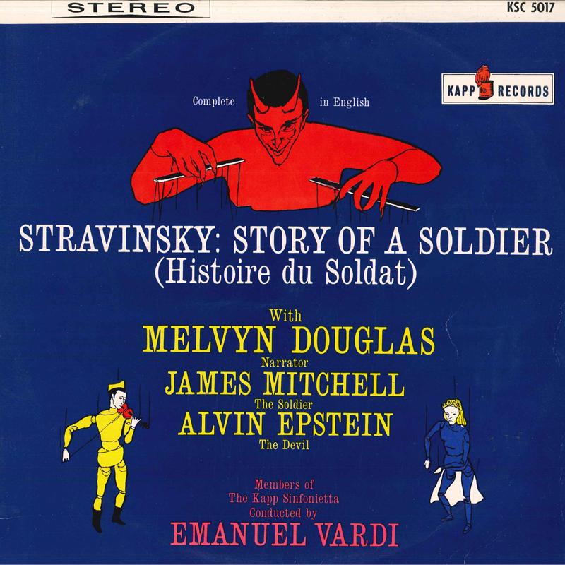 LP Record MELVYN DOUGLAS(WITH)/JAMES MITCHELL - Stravinsky:story Of A Soldier(Histo KSC5017 KAPP Japan Classical Used
LP Record MELVYN DOUGLAS(WITH)/JAMES MITCHELL - Stravinsky:story Of A Soldier(Histo KSC5017 KAPP Japan Classical Used