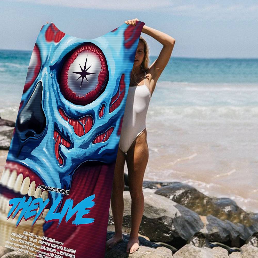 Horror Movie Film T-They Live Big Microfiber Beach Towels Quick Dry Towel Sand Beach Towels Pool Towel For Travel Swim Pool W40*H60(CM)
Horror Movie Film T-They Live Big Microfiber Beach Towels Quick Dry Towel Sand Beach Towels Pool Towel For Travel Swim Pool W40*H60(CM)