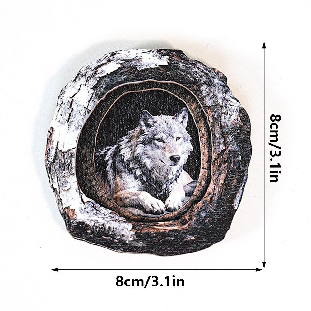 Creative Animal Tree Hole Wooden Refrigerator Magnet: Cartoon Home Decor
Creative Animal Tree Hole Wooden Refrigerator Magnet: Cartoon Home Decor