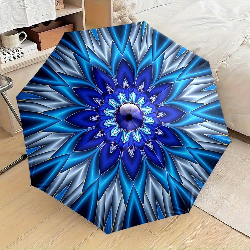 Automatic Open/Close Folding Umbrella with Mandala-like Pattern - Compact Travel Umbrella, Windproof & Lightweight, Fits in Ba
Automatic Open/Close Folding Umbrella with Mandala-like Pattern - Compact Travel Umbrella, Windproof & Lightweight, Fits in Ba