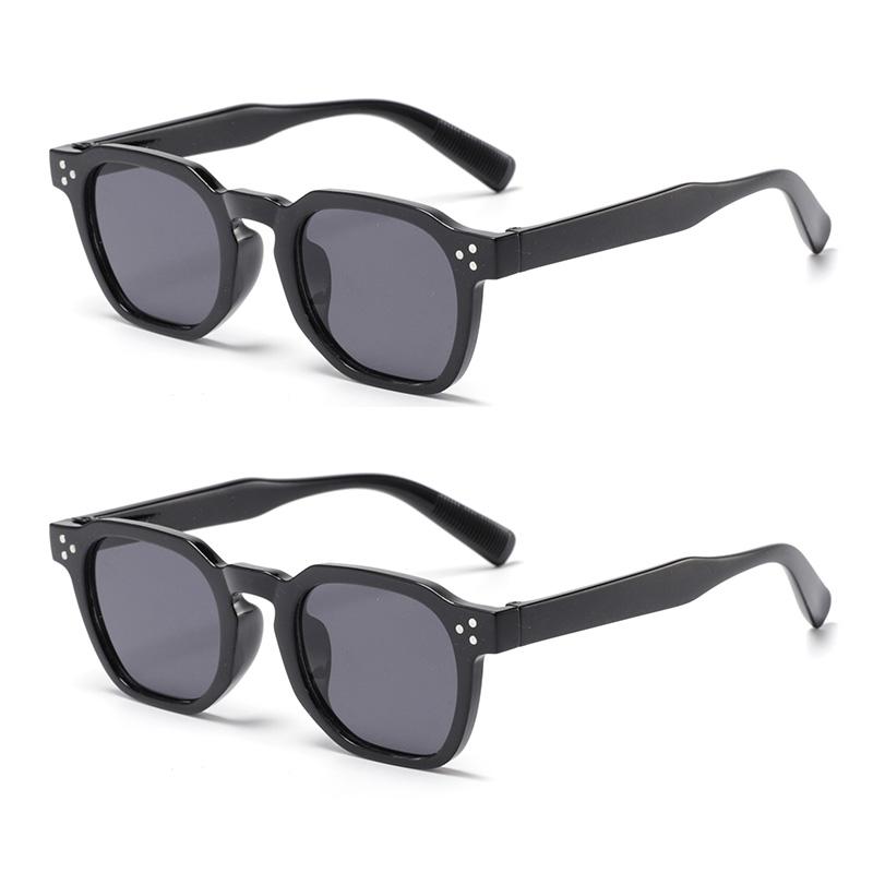 2PCS Vintage Fashion Square Sunglasses Women Men Simple Trend Brand Sun Glasses Driving Fishing Male Female Protective Glasses
2PCS Vintage Fashion Square Sunglasses Women Men Simple Trend Brand Sun Glasses Driving Fishing Male Female Protective Glasses