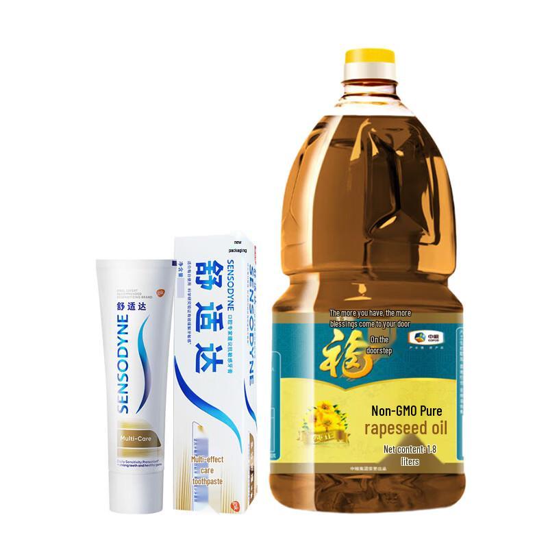 Sensodyne Multi-Care Toothpaste & Fulinmen Rapeseed Oil Combo
Sensodyne Multi-Care Toothpaste & Fulinmen Rapeseed Oil Combo
