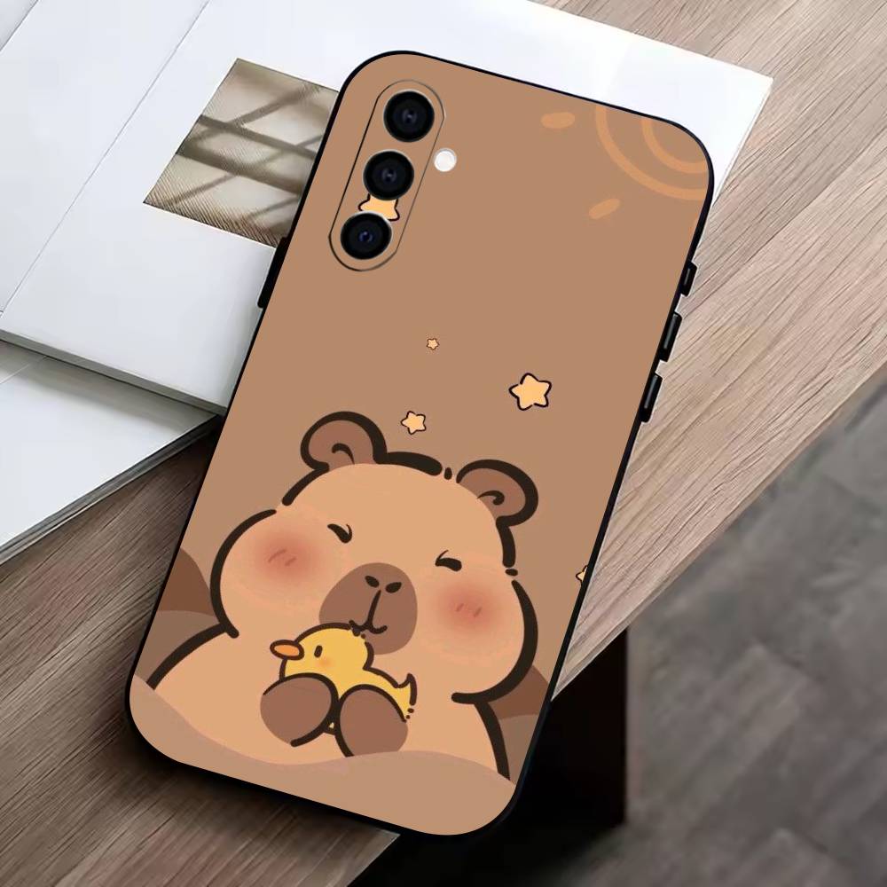 Cute K-Kawaii Capybara Phone Case Black Silicone Soft For Samsung Galaxy A73,A72,A71,A70,A53,A52,A51 Samsung a71 4g
Cute K-Kawaii Capybara Phone Case Black Silicone Soft For Samsung Galaxy A73,A72,A71,A70,A53,A52,A51 Samsung a71 4g