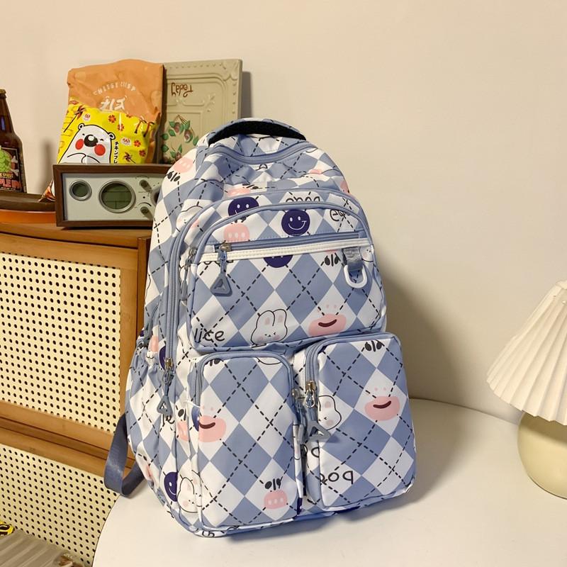 Large Capacity Stylish Backpack For Students In Black Pink Purple Green Blue Colors синій
Large Capacity Stylish Backpack For Students In Black Pink Purple Green Blue Colors синій