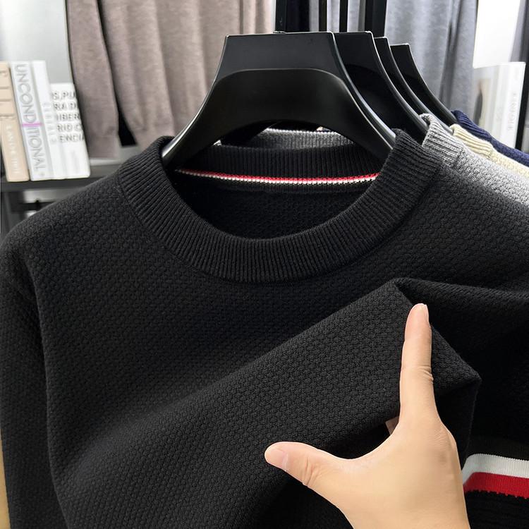 Men s Color Block Jacquard Sweater - Thick, Casual Round Neck Pullover for Autumn and Winter 2XL чорний
Men s Color Block Jacquard Sweater - Thick, Casual Round Neck Pullover for Autumn and Winter 2XL чорний