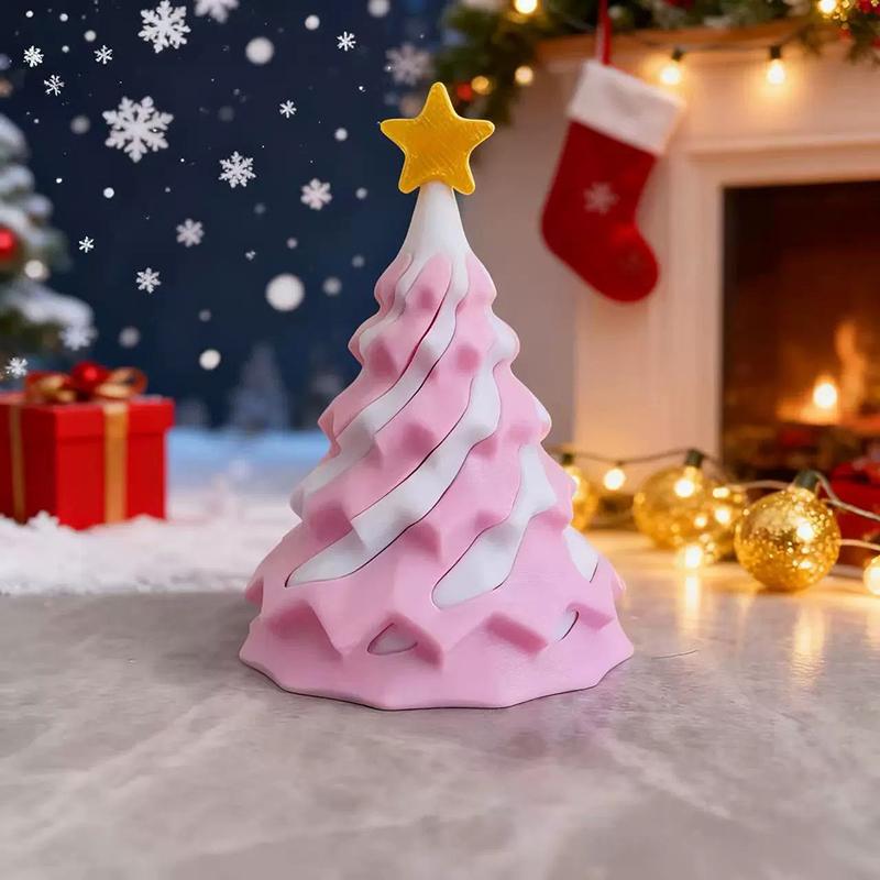 Dual Color 3D Printed Spiral Christmas Tree Toy Creative Swirl Cone Stress Relief Gift For Kids Holiday Decoration Xmas Gift
Dual Color 3D Printed Spiral Christmas Tree Toy Creative Swirl Cone Stress Relief Gift For Kids Holiday Decoration Xmas Gift
