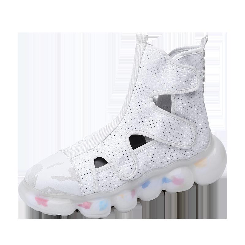 Summer high-top hollow sandals 2024 new youth outer wear foot casual leather shoes men s platform trendy shoes 45
Summer high-top hollow sandals 2024 new youth outer wear foot casual leather shoes men s platform trendy shoes 45