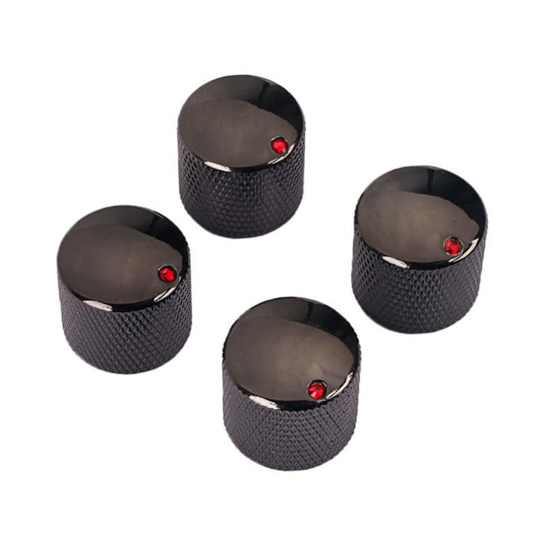 4 Pieces Electric Guitar Knob Screw Fixing Tone Volume Knobs Ukulele Guitar Speed Control Knob Guitar Bass Replacement Parts чорний
4 Pieces Electric Guitar Knob Screw Fixing Tone Volume Knobs Ukulele Guitar Speed Control Knob Guitar Bass Replacement Parts чорний
