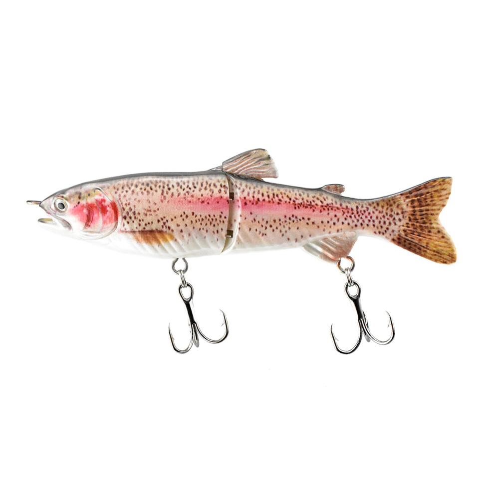 1 шт. 18 см/66 г литая имитация пресноводной морской приманки, две секции S-образной позы для плавания, имитация приманки для ловли форели на дороге 733