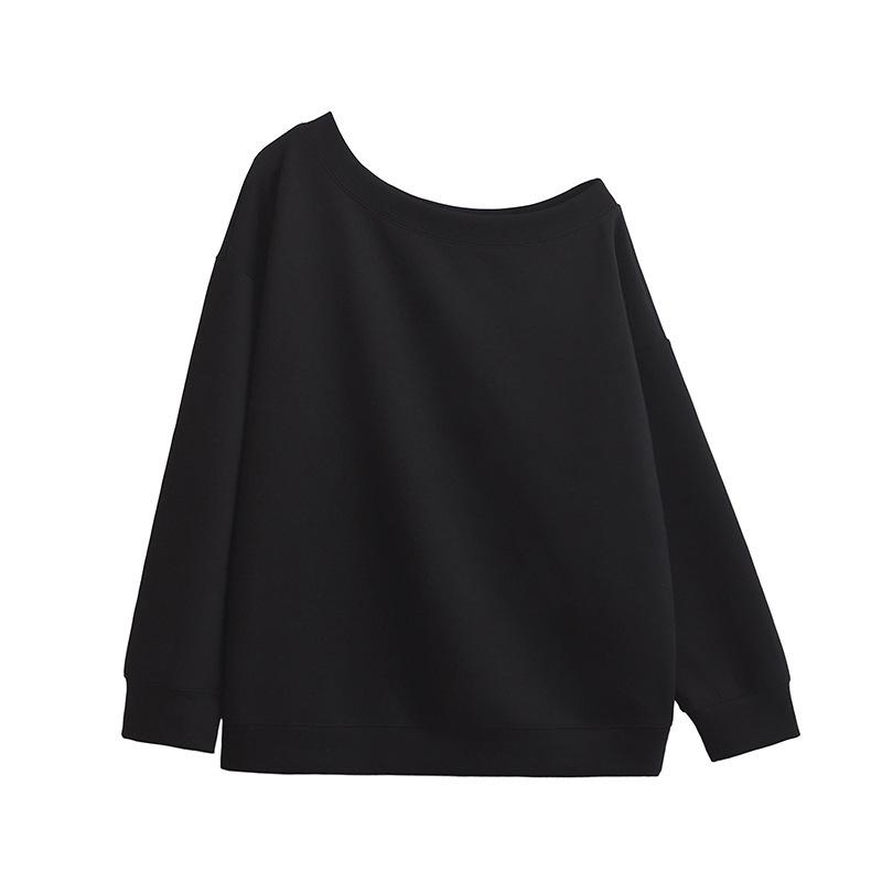Korean Style Off-Shoulder Hoodie & Micro Flare Pants Set for Women - Early Autumn Casual Slim Fit Medium
Korean Style Off-Shoulder Hoodie & Micro Flare Pants Set for Women - Early Autumn Casual Slim Fit Medium