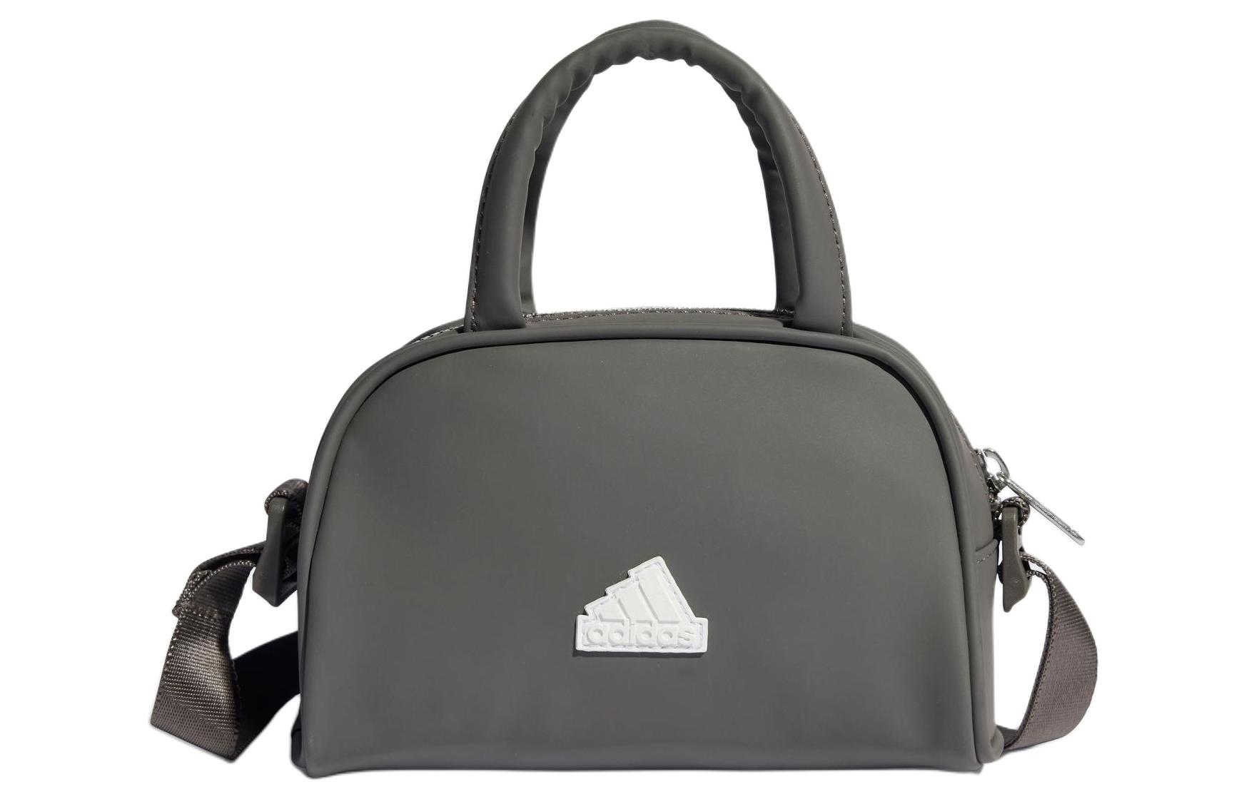 Adidas Polyurethane Bowling Bag, Shoulder Bag, Handbag Regular Women s Charcoal Gray & White IN9112
Adidas Polyurethane Bowling Bag, Shoulder Bag, Handbag Regular Women s Charcoal Gray & White IN9112