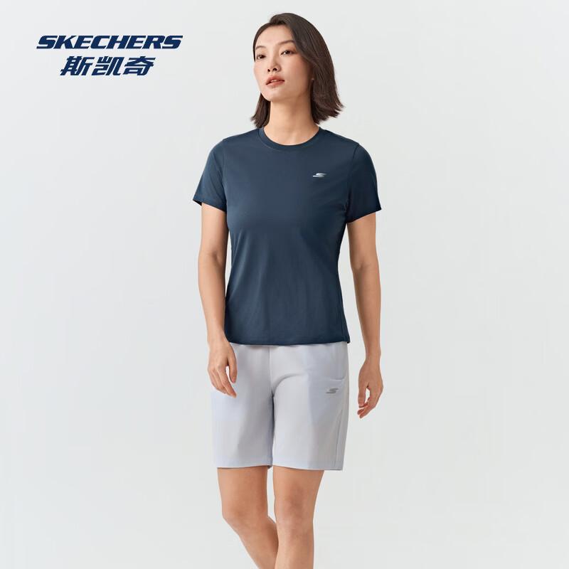 Женская трикотажная футболка с коротким рукавом Skechers P226W175 XL
Женская трикотажная футболка с коротким рукавом Skechers P226W175 XL