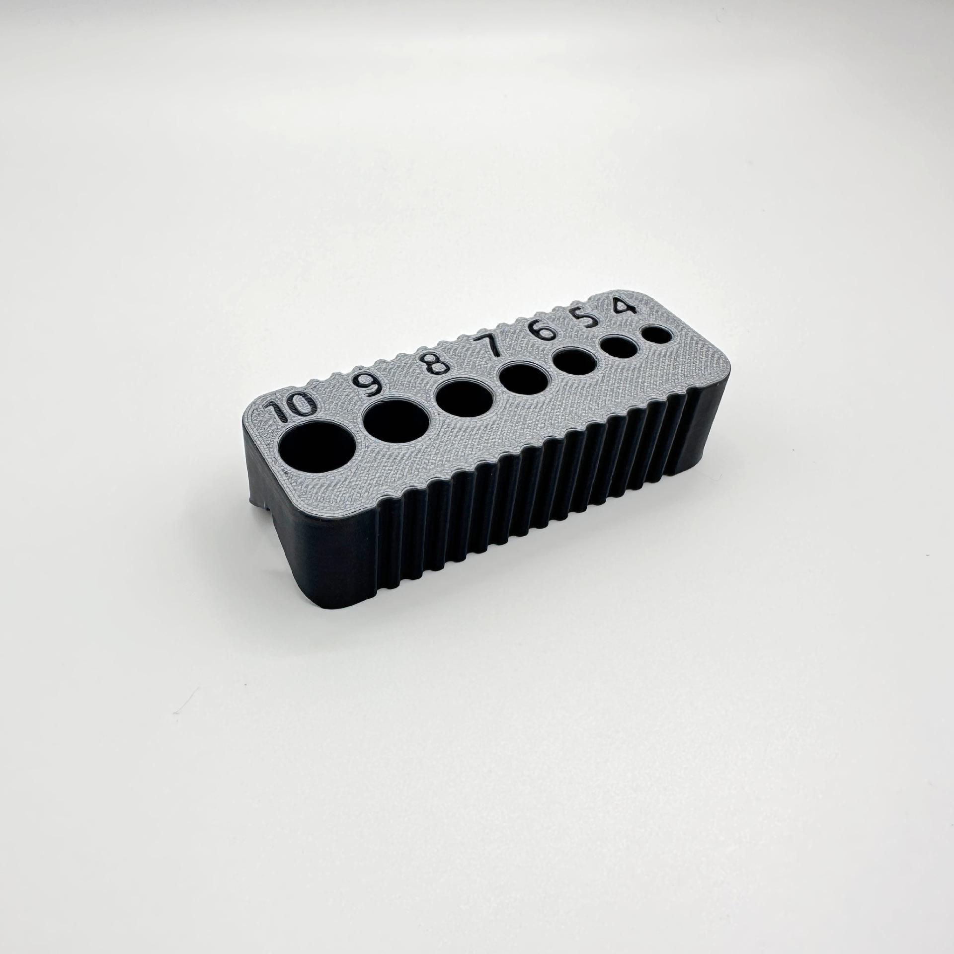 1PC Drill Guide a Metric Drilling Guide for Drill Bits from 4mm to 10mm, with Clearly Marked Holes to Allow You to Quickly сірий колір
1PC Drill Guide a Metric Drilling Guide for Drill Bits from 4mm to 10mm, with Clearly Marked Holes to Allow You to Quickly сірий колір