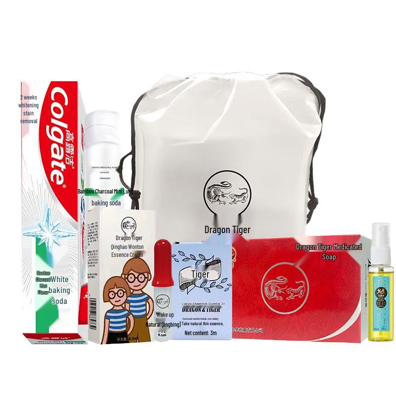 Colgate Whitening Bamboo Charcoal Mint Toothpaste 120g with Tiger Balm 4-Piece Summer Set
Colgate Whitening Bamboo Charcoal Mint Toothpaste 120g with Tiger Balm 4-Piece Summer Set