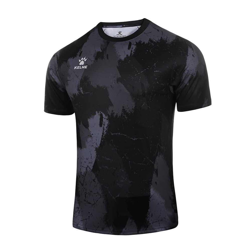 Kelme Men s Soccer Shirt, Game Shirt, Short Sleeve Practice Shirt for Running and Training (Black, XL)
Kelme Men s Soccer Shirt, Game Shirt, Short Sleeve Practice Shirt for Running and Training (Black, XL)