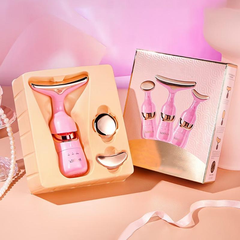 Премиальный уход за кожей, 3-в-1 подтягивающая палочка для лица и шеи; Массажер для похудения и красоты розовый
Премиальный уход за кожей, 3-в-1 подтягивающая палочка для лица и шеи; Массажер для похудения и красоты розовый