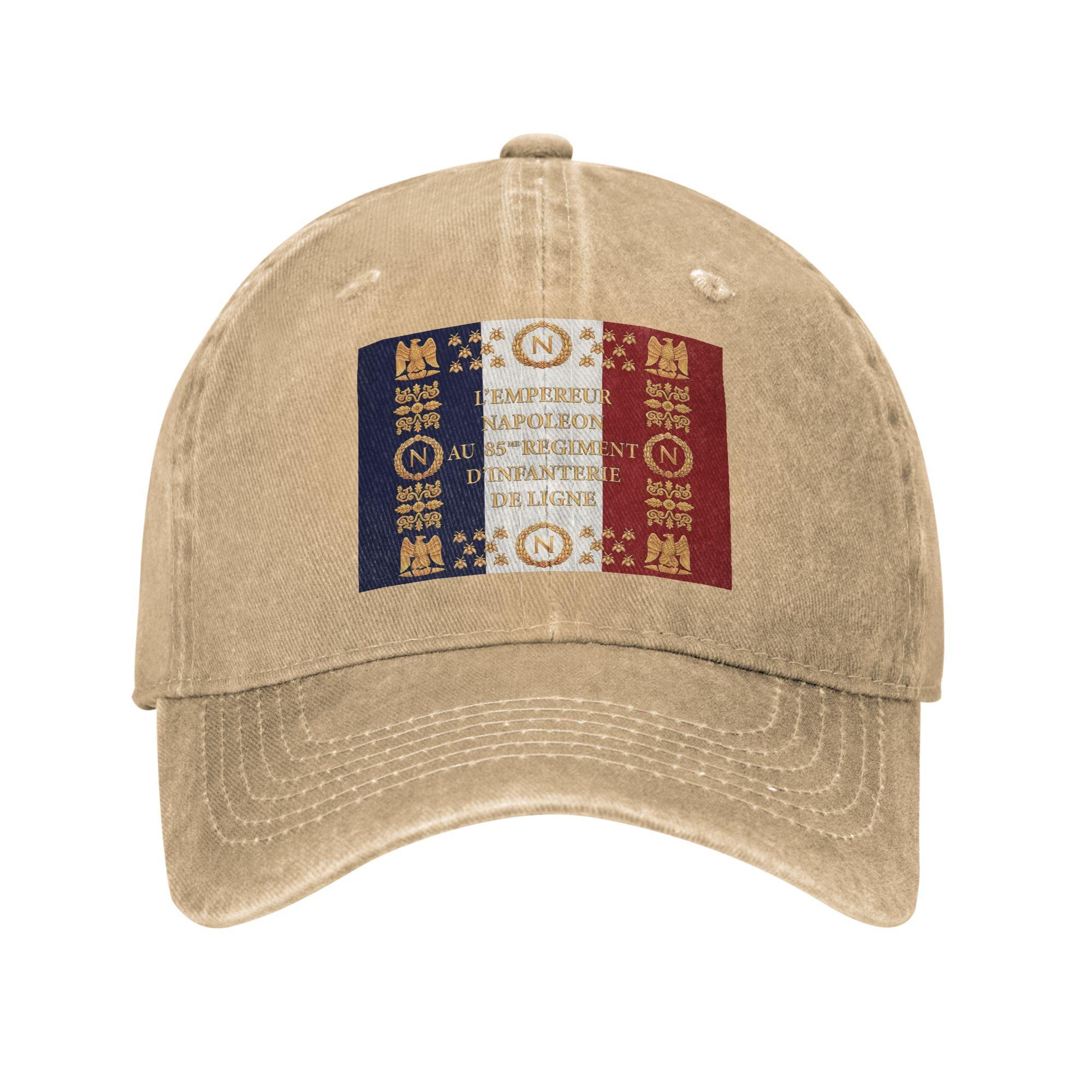 Napoleonic French 85th RegiUnisextal Flag Washed Denim Cap Casual Baseball Caps Adjustable Hat Summer Unisex Baseball Hats One Size
Napoleonic French 85th RegiUnisextal Flag Washed Denim Cap Casual Baseball Caps Adjustable Hat Summer Unisex Baseball Hats One Size