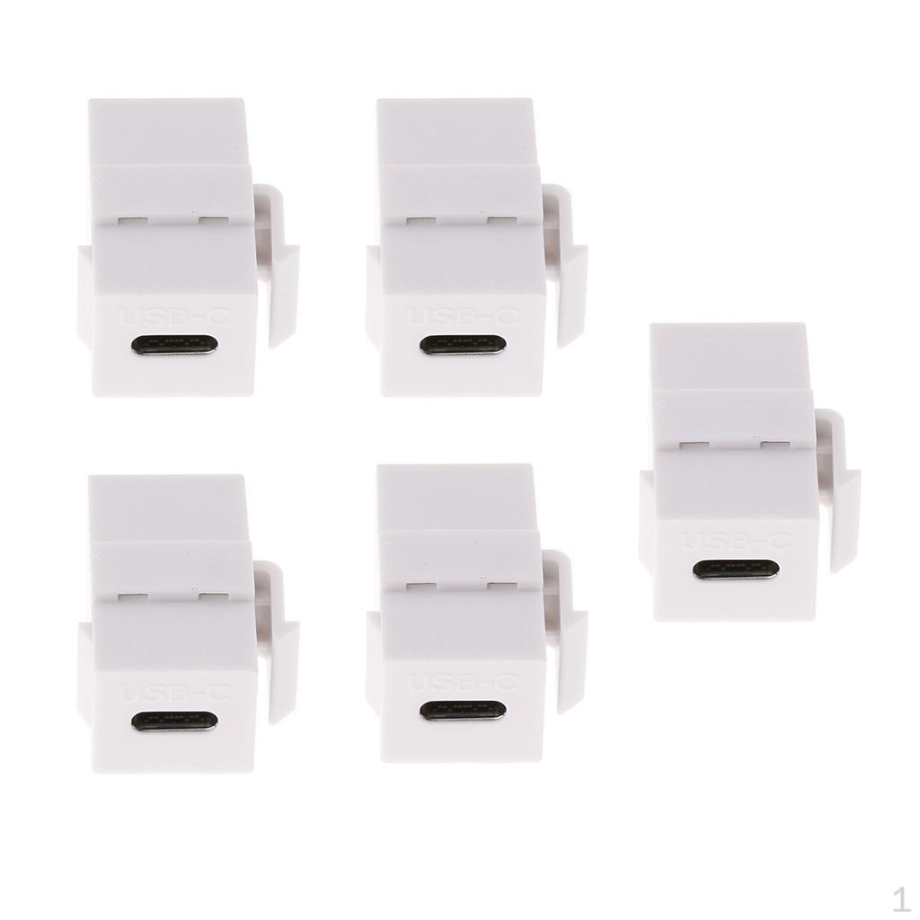 5 Type Module for Wall Plate White
5 Type Module for Wall Plate White