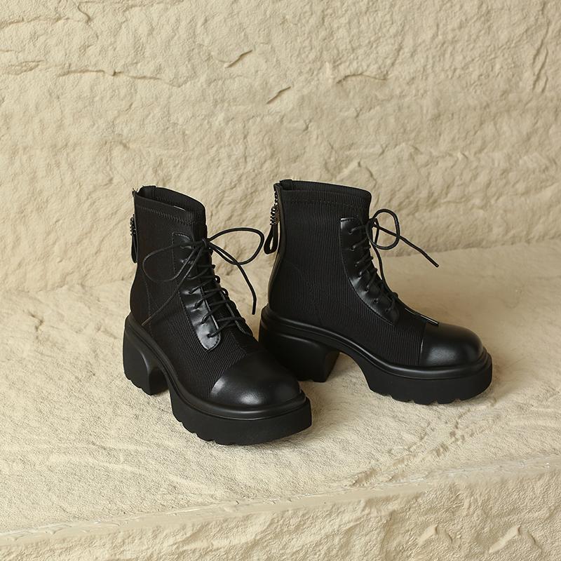 Модные британские эластичные сапоги женские дизайнерские туфли на мягкой подошве с увеличенной платформой модные новые дизайнерские ботильоны женские 35
Модные британские эластичные сапоги женские дизайнерские туфли на мягкой подошве с увеличенной платформой модные новые дизайнерские ботильоны женские 35