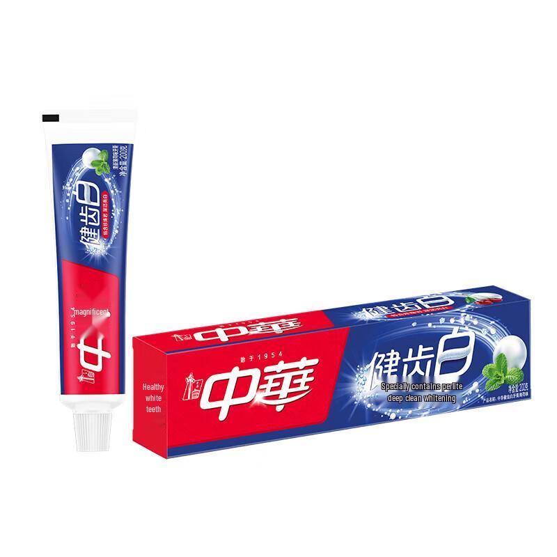Zhonghua Healthy White Baking Soda Mint Toothpaste (3x200g)
Zhonghua Healthy White Baking Soda Mint Toothpaste (3x200g)
