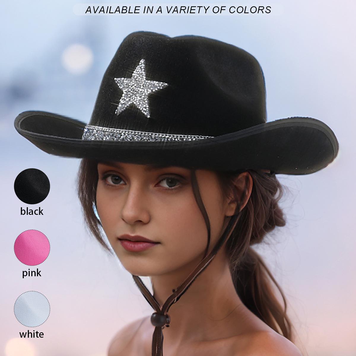Rhinestone Star Western Cowboy Hat: Unisex Wide Brim Jazz Hat for Beach Parties M (56-58 cm) белый
Rhinestone Star Western Cowboy Hat: Unisex Wide Brim Jazz Hat for Beach Parties M (56-58 cm) белый