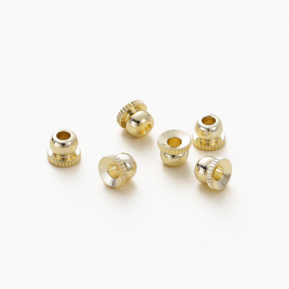 20/50pcs 14K/18K Gold Plated Bead Caps Spacer Beads For Bracelet Separators Glossy Beads DIY Jewellery Making Supplies Wholesale 20pcs
20/50pcs 14K/18K Gold Plated Bead Caps Spacer Beads For Bracelet Separators Glossy Beads DIY Jewellery Making Supplies Wholesale 20pcs