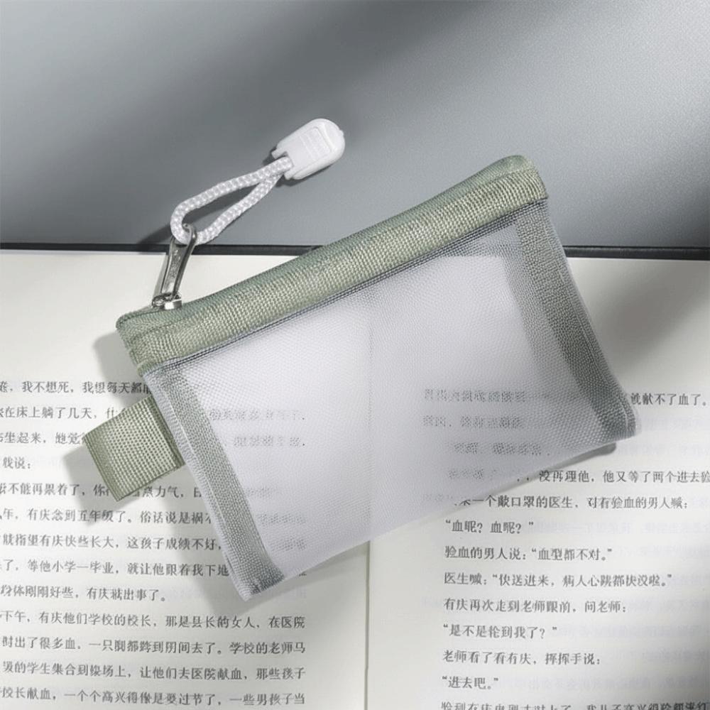 Mesh Bag Change Storage Bag Clear Small Item Bag New Cosmetic Bag зелёный
Mesh Bag Change Storage Bag Clear Small Item Bag New Cosmetic Bag зелёный