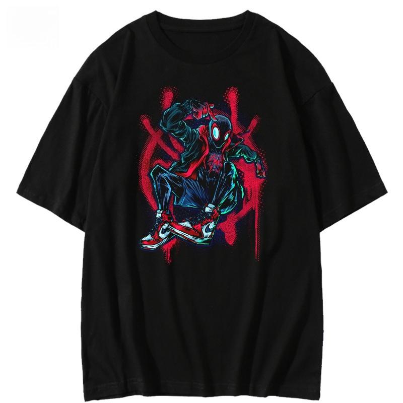 Marvel Casual Comics Spider-Man Parallel Universe Print Style Cotton Short-sleeved T-shirt, Thick Summer Loose Men T-shirt Top S разноцветный
Marvel Casual Comics Spider-Man Parallel Universe Print Style Cotton Short-sleeved T-shirt, Thick Summer Loose Men T-shirt Top S разноцветный