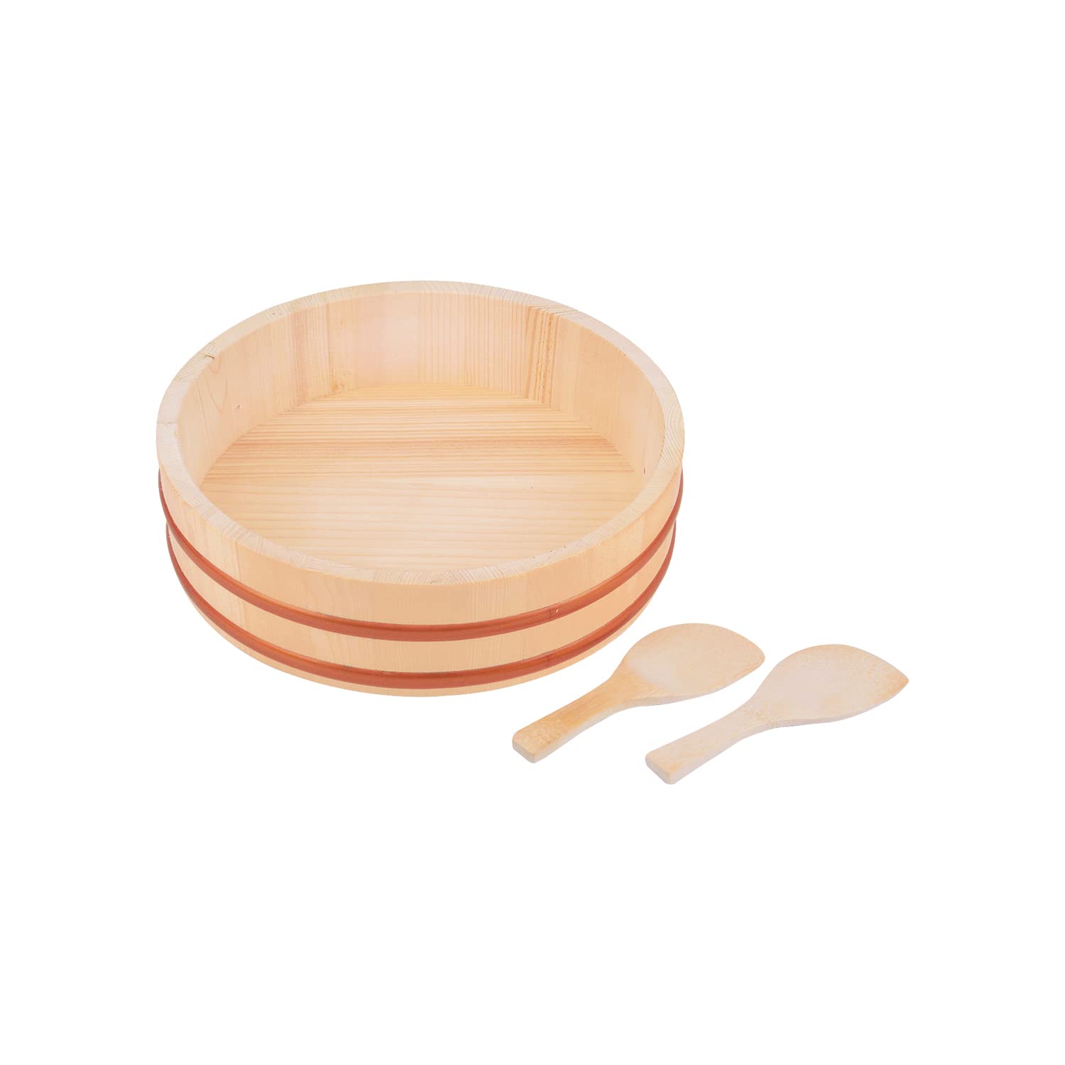 Pearl Metal Chirashizushi set Sushi Oke 27cm Approximately 3 cups Rice scoop 3 pieces Sushi Home Fun Hand-rolled 4-piece D-6765
Pearl Metal Chirashizushi set Sushi Oke 27cm Approximately 3 cups Rice scoop 3 pieces Sushi Home Fun Hand-rolled 4-piece D-6765